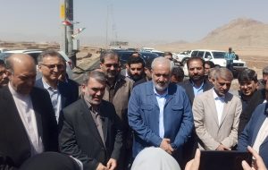 وزیر نیرو به تربت‌حیدریه سفر کرد