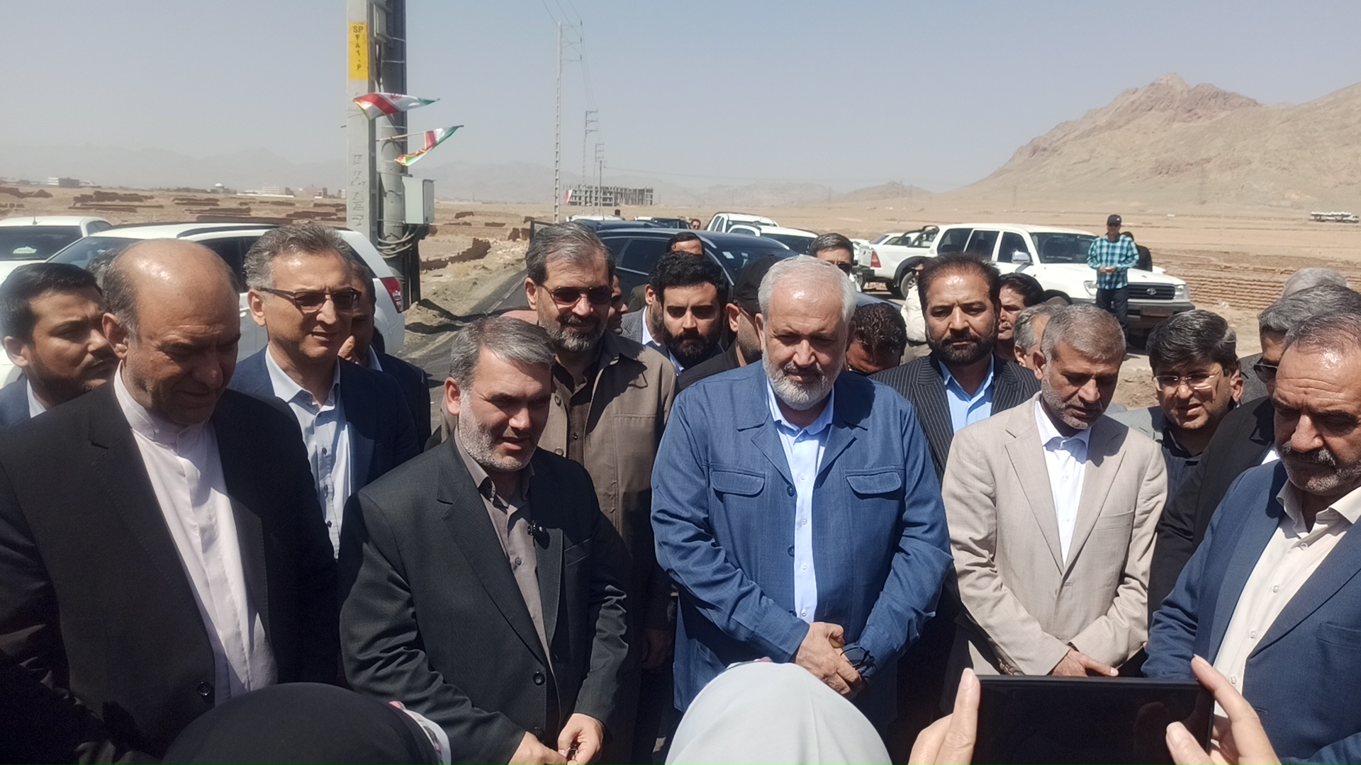 وزیر نیرو به تربت‌حیدریه سفر کرد