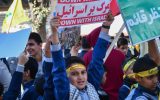راهپیمایی باشکوه ۱۳ آبان در تربت‌حیدریه