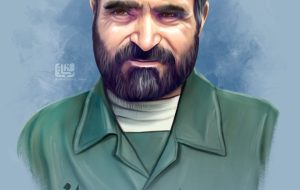 ورودی تربت‌حیدریه به نگارخانه‌ای از تمثال شهدا تبدیل شد